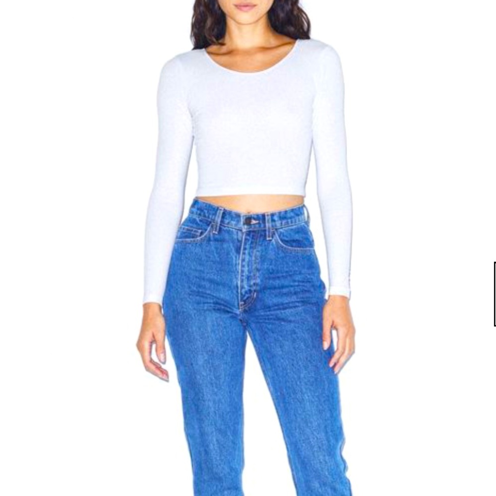 AMERICAN APPAREL CROP TOP